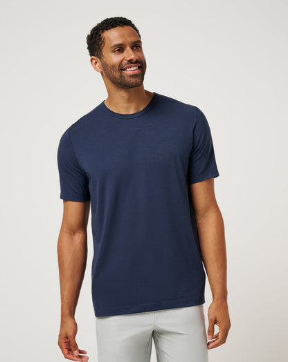 TravisMathew | Long Holiday Tee - Total Eclipse