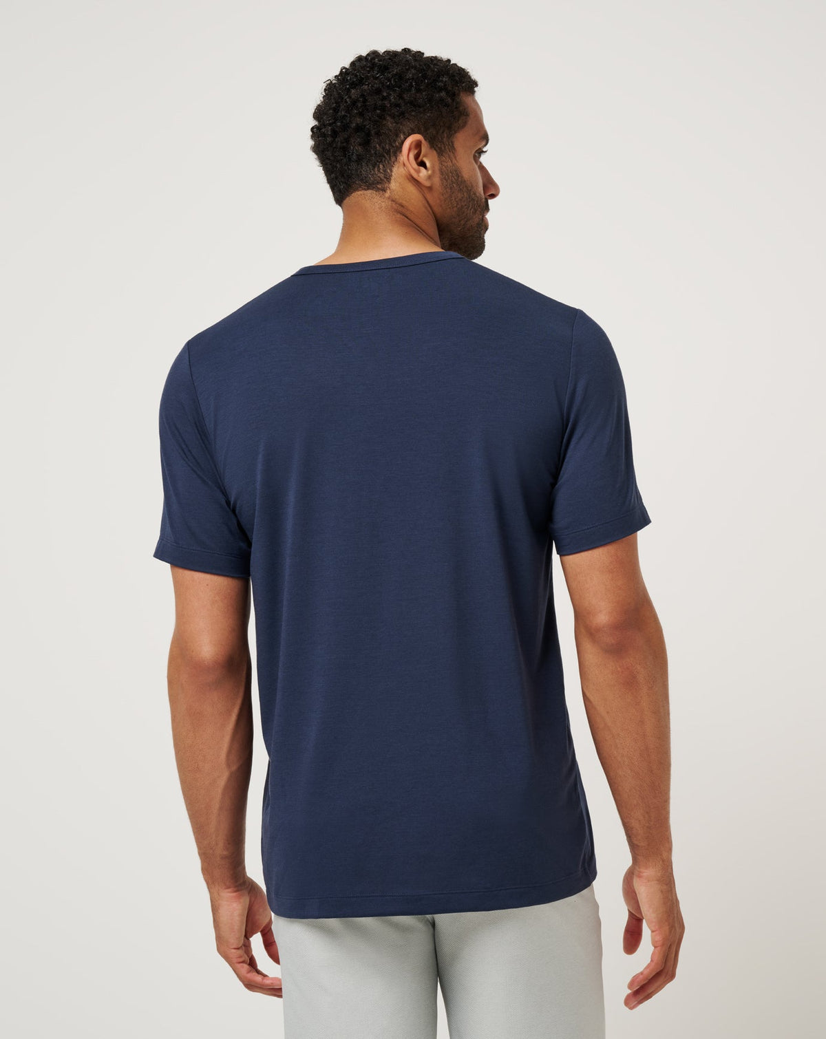 TravisMathew | Long Holiday Tee - Total Eclipse