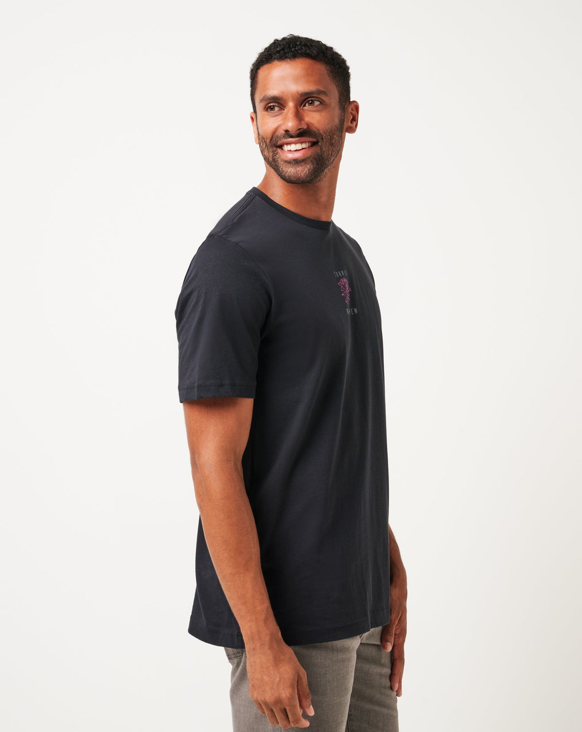 TravisMathew | Passport Tee - Black