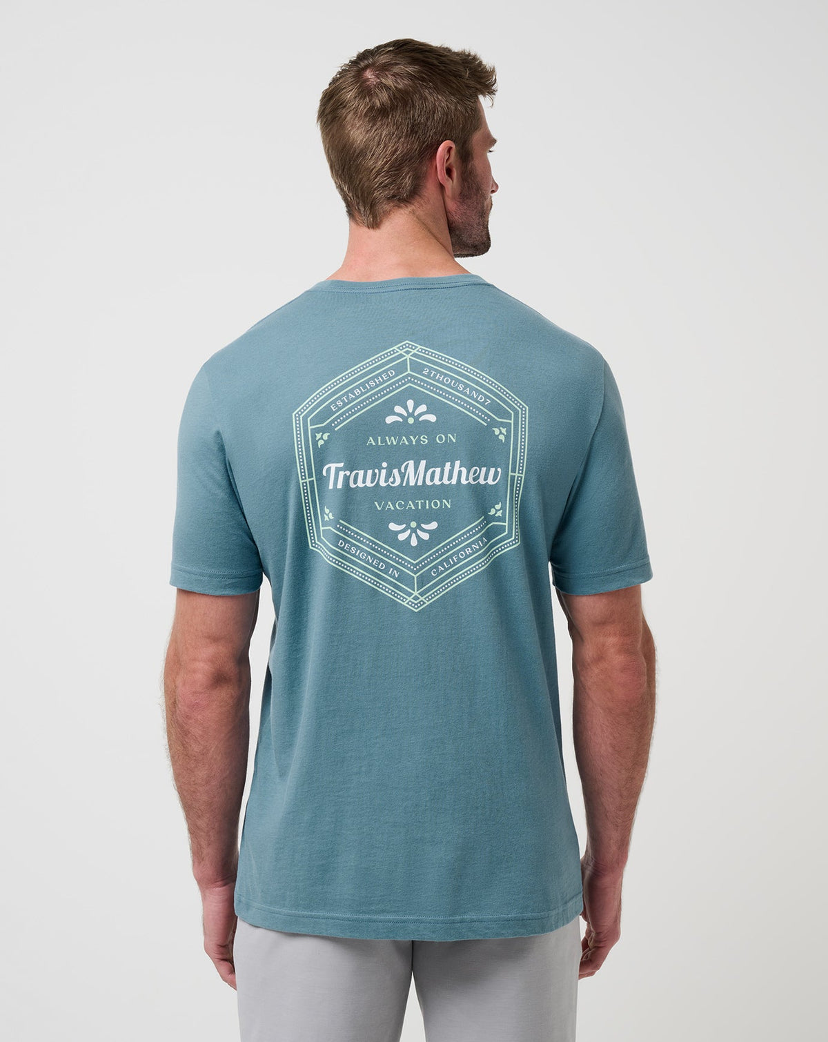 TravisMathew | Maximum Stay Tee - Captains Blue