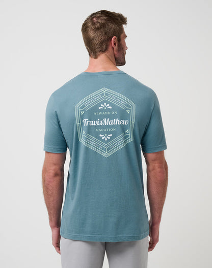 TravisMathew | Maximum Stay Tee - Captains Blue