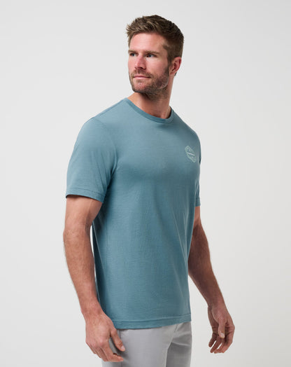 TravisMathew | Maximum Stay Tee - Captains Blue