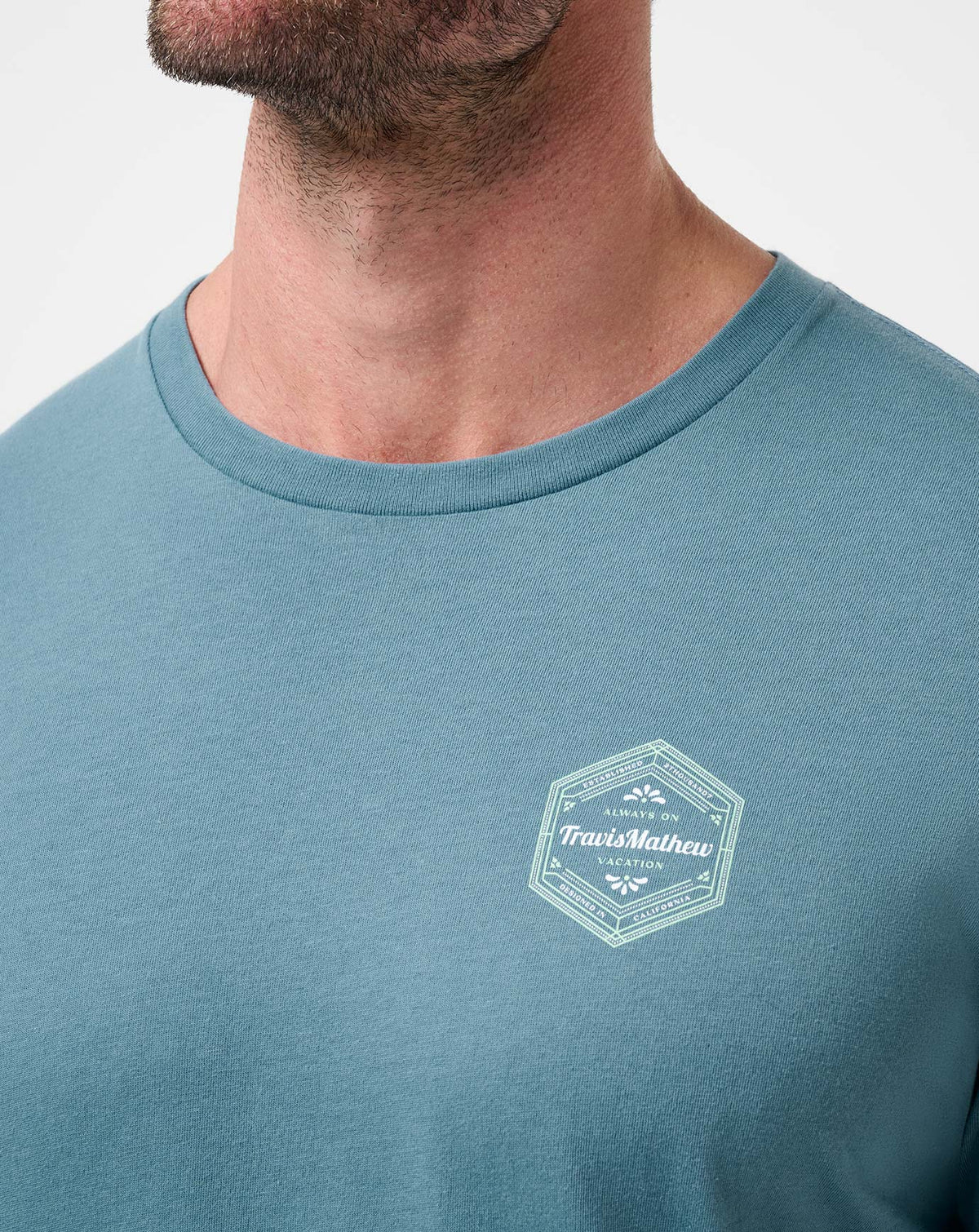 TravisMathew | Maximum Stay Tee - Captains Blue