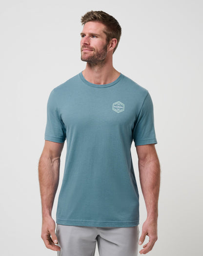 TravisMathew | Maximum Stay Tee - Captains Blue