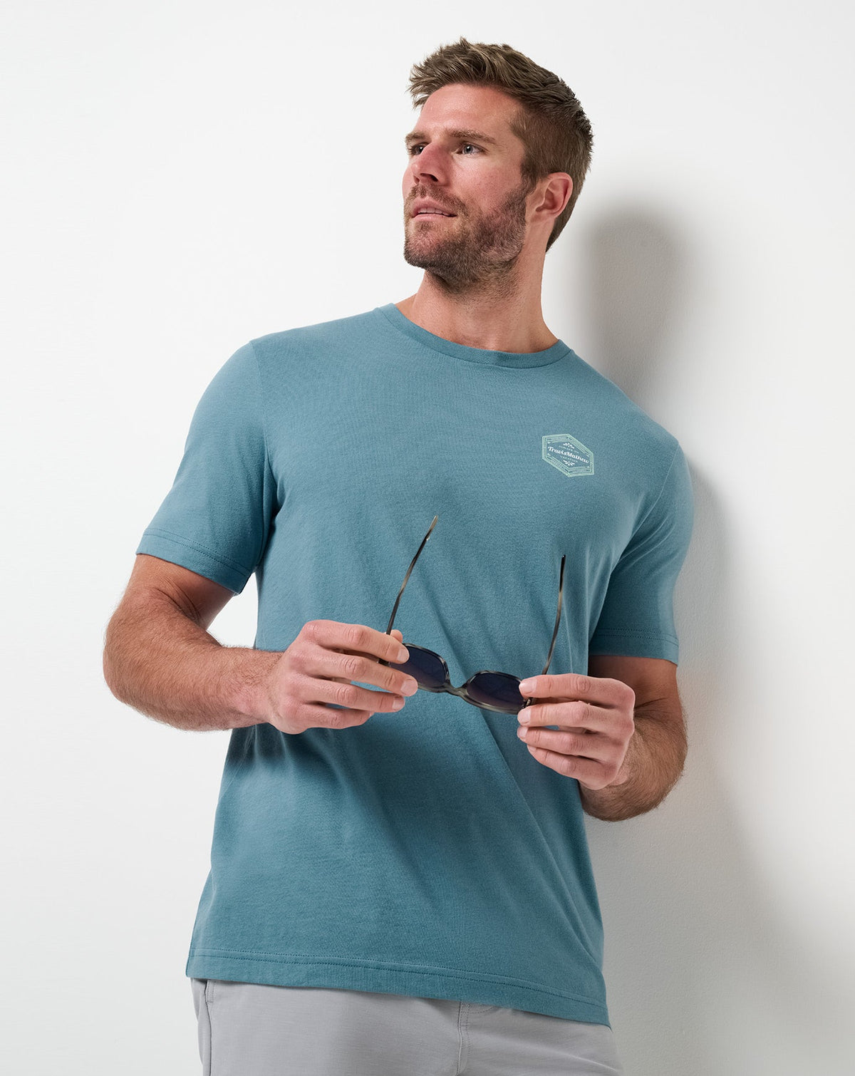 TravisMathew | Maximum Stay Tee - Captains Blue
