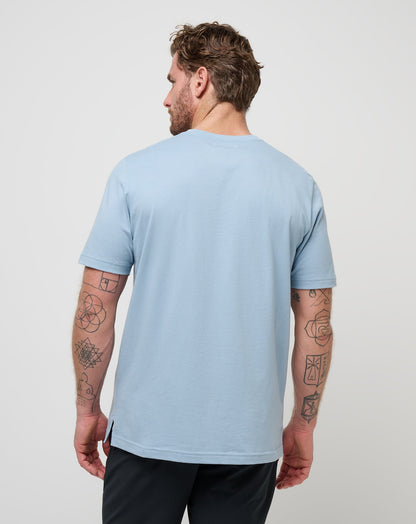 TravisMathew | Name Association Tee - Dusty Blue