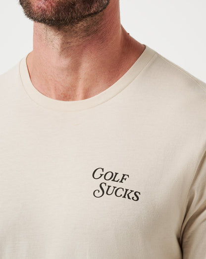 TravisMathew | Course Rules Tee - Italian Sand