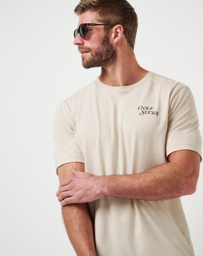 TravisMathew | Course Rules Tee - Italian Sand