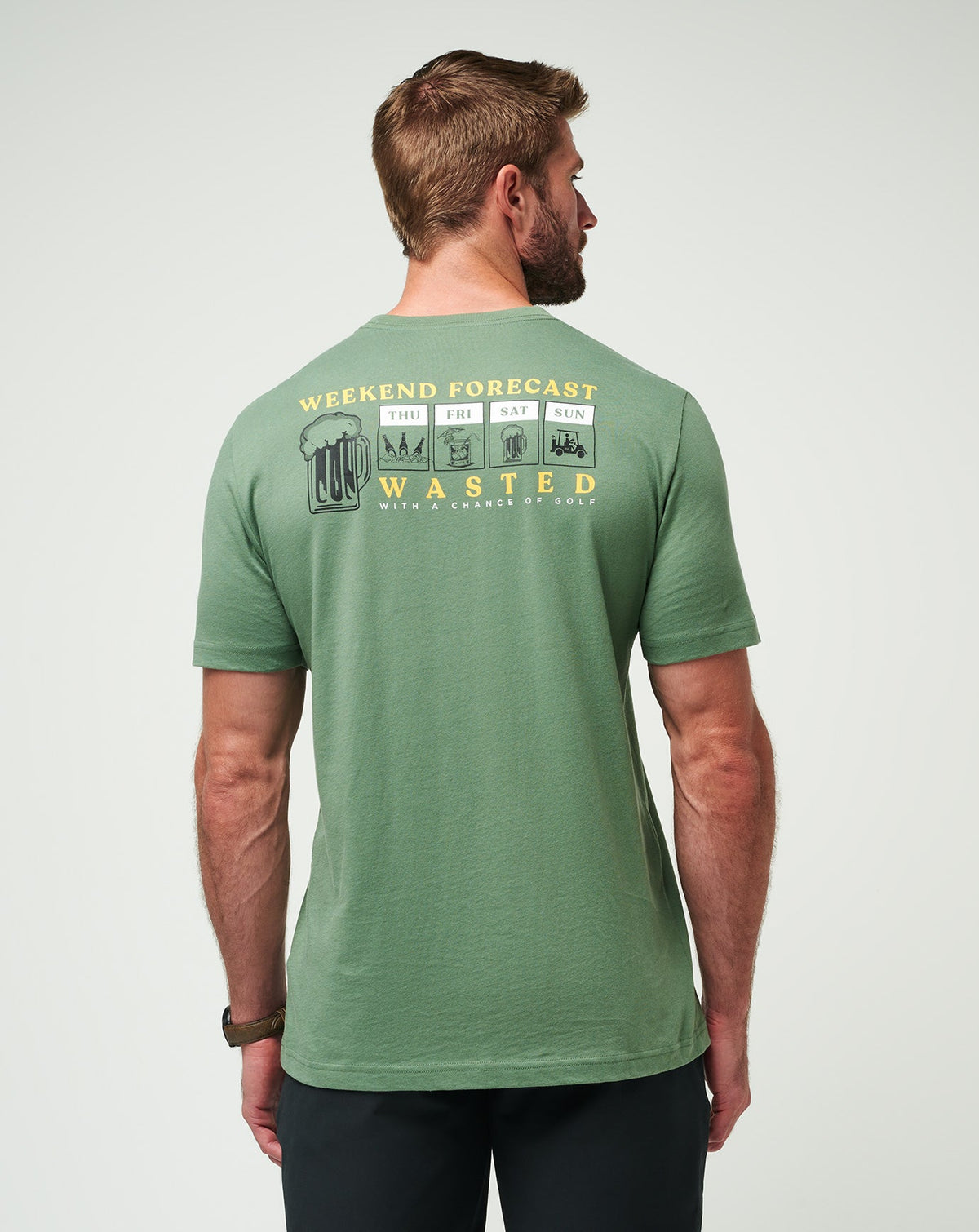 TravisMathew | Beer Happy Tee - Laurel