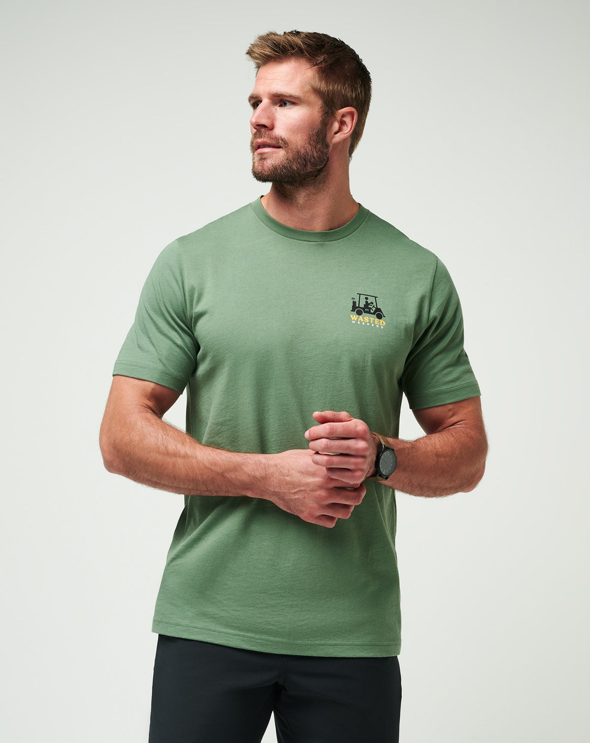 TravisMathew | Beer Happy Tee - Laurel