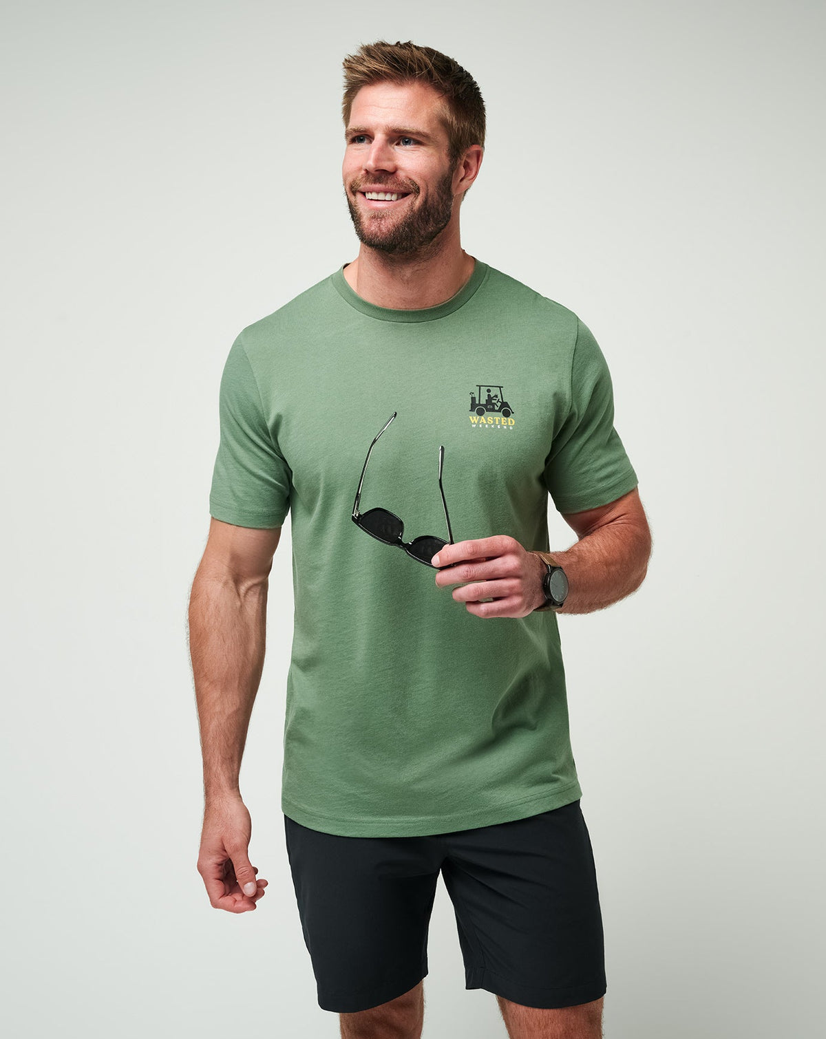 TravisMathew | Beer Happy Tee - Laurel