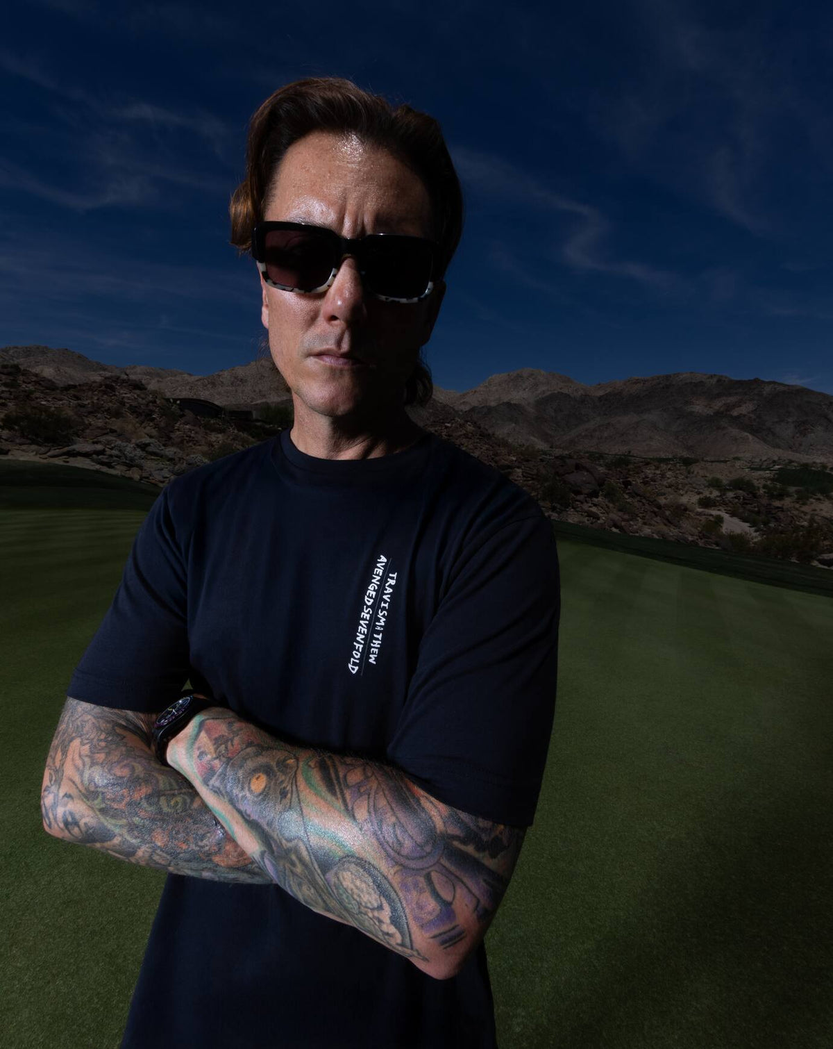 TravisMathew | Shepherd Of Fire Tee - Black