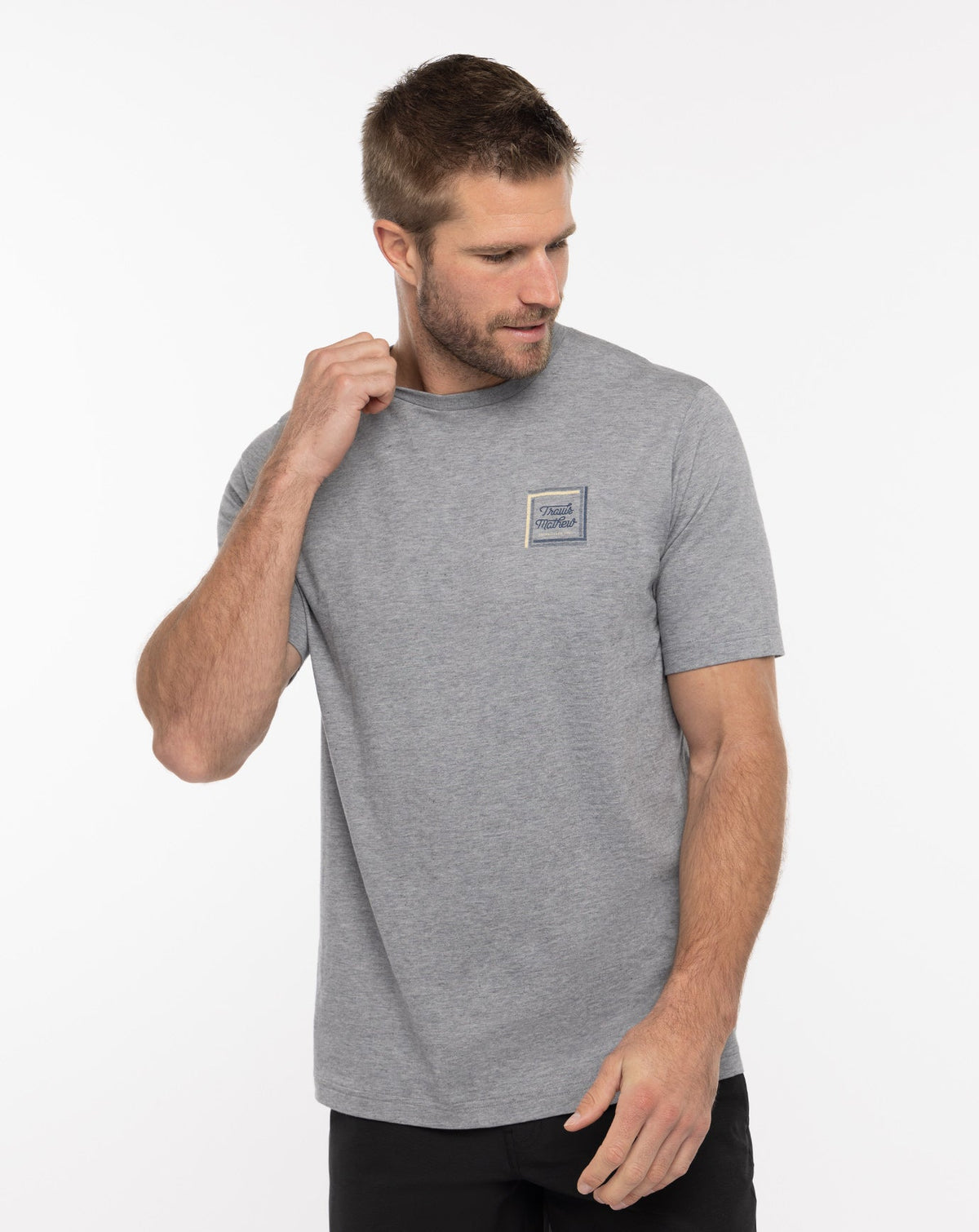 TravisMathew | Riviera Maya Tee - Heather Grey