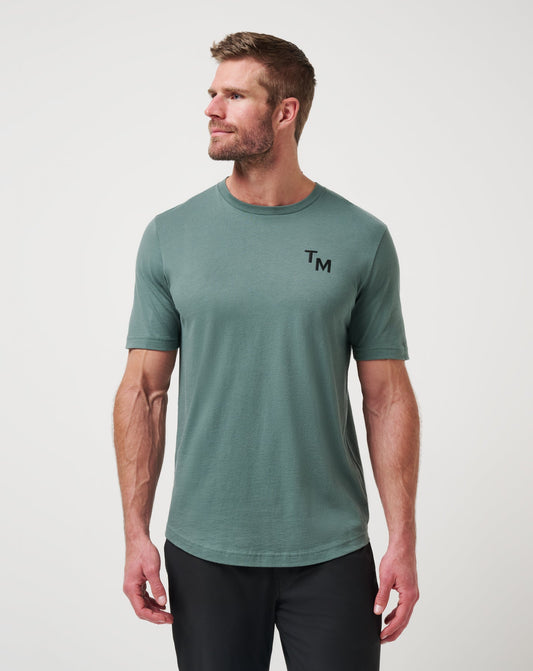 TravisMathew | End Around Tee - Balsam Green