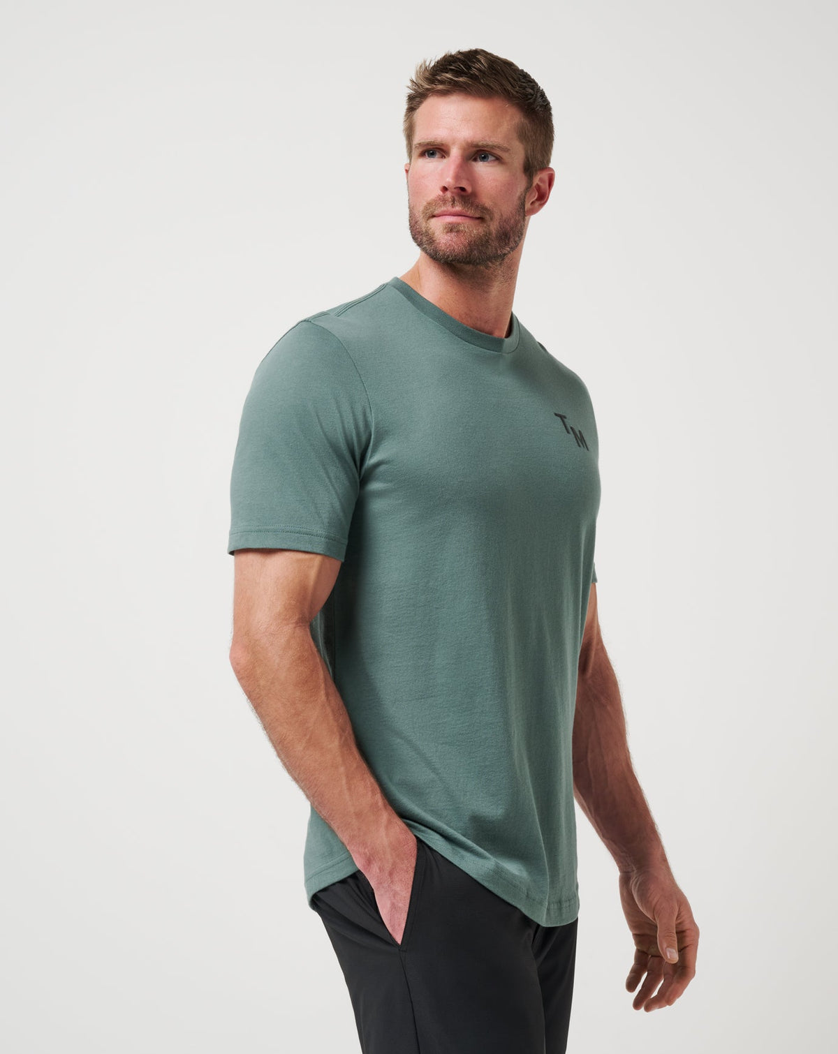 TravisMathew | End Around Tee - Balsam Green