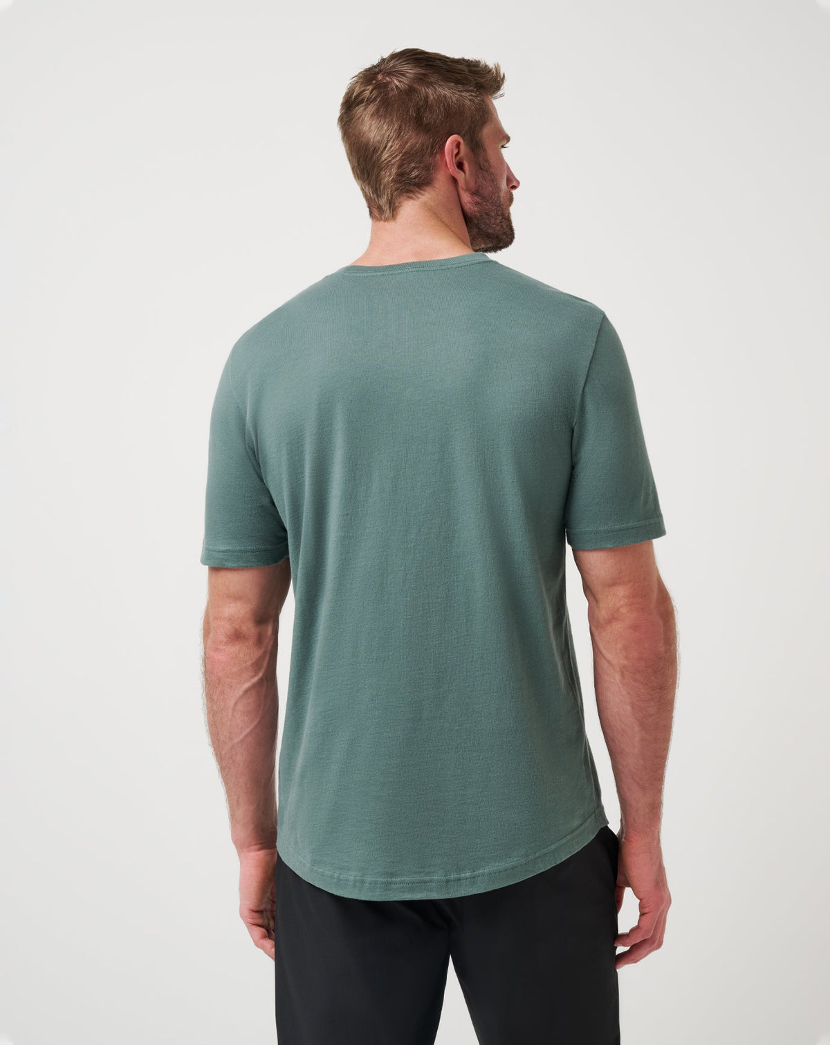 TravisMathew | End Around Tee - Balsam Green