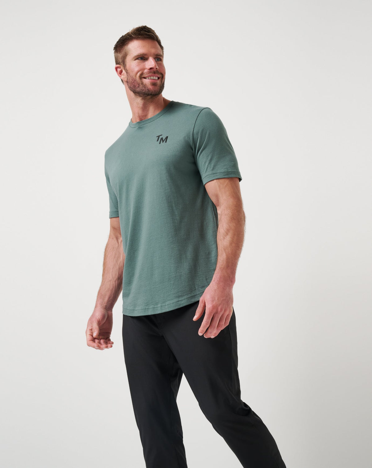 TravisMathew | End Around Tee - Balsam Green