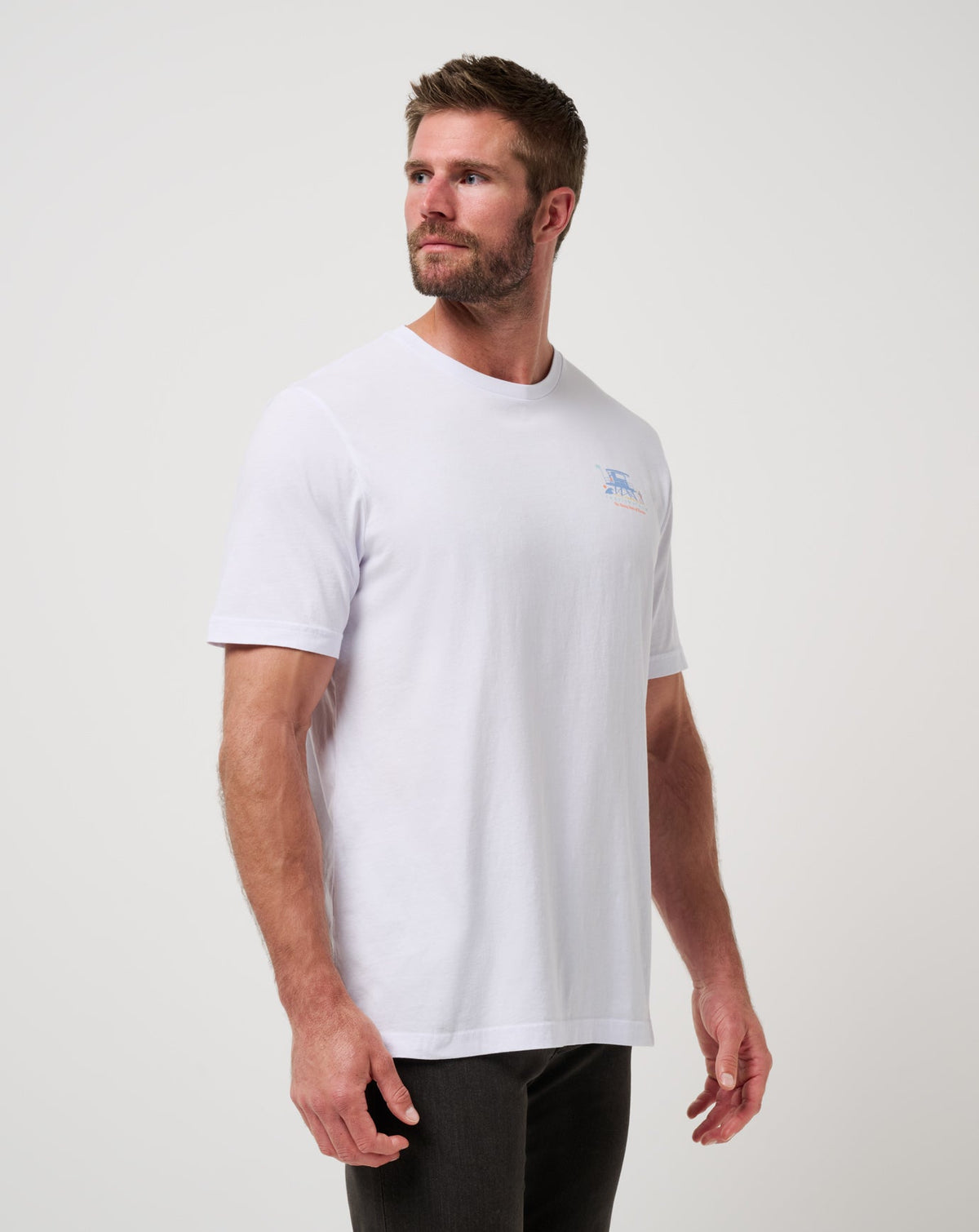 TravisMathew | Key West Kiss Tee - White