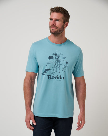 TravisMathew | Sunshine Shore Tee - Cameo