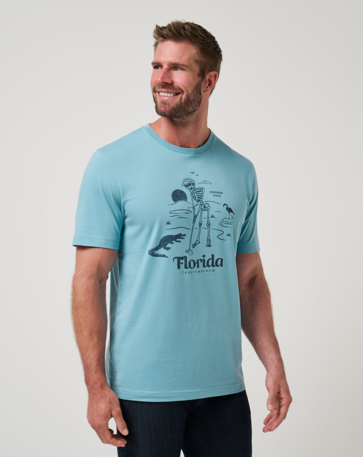 TravisMathew | Sunshine Shore Tee - Cameo