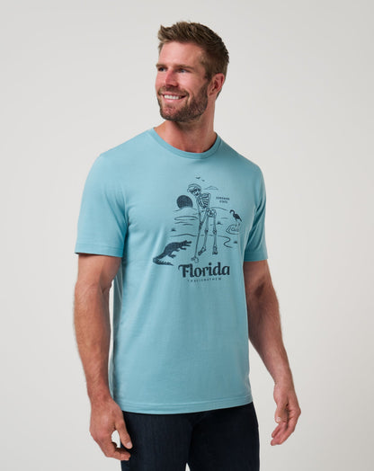TravisMathew | Sunshine Shore Tee - Cameo