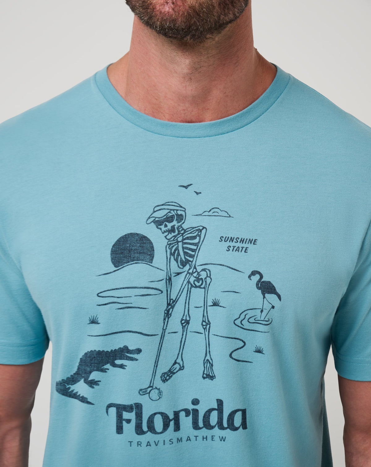 TravisMathew | Sunshine Shore Tee - Cameo