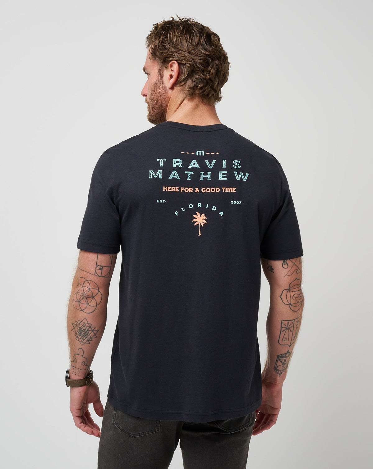 TravisMathew | Nautical Nines Tee - Black