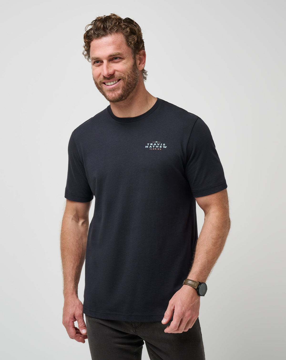 TravisMathew | Nautical Nines Tee - Black