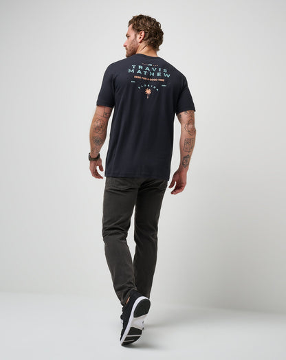 TravisMathew | Nautical Nines Tee - Black