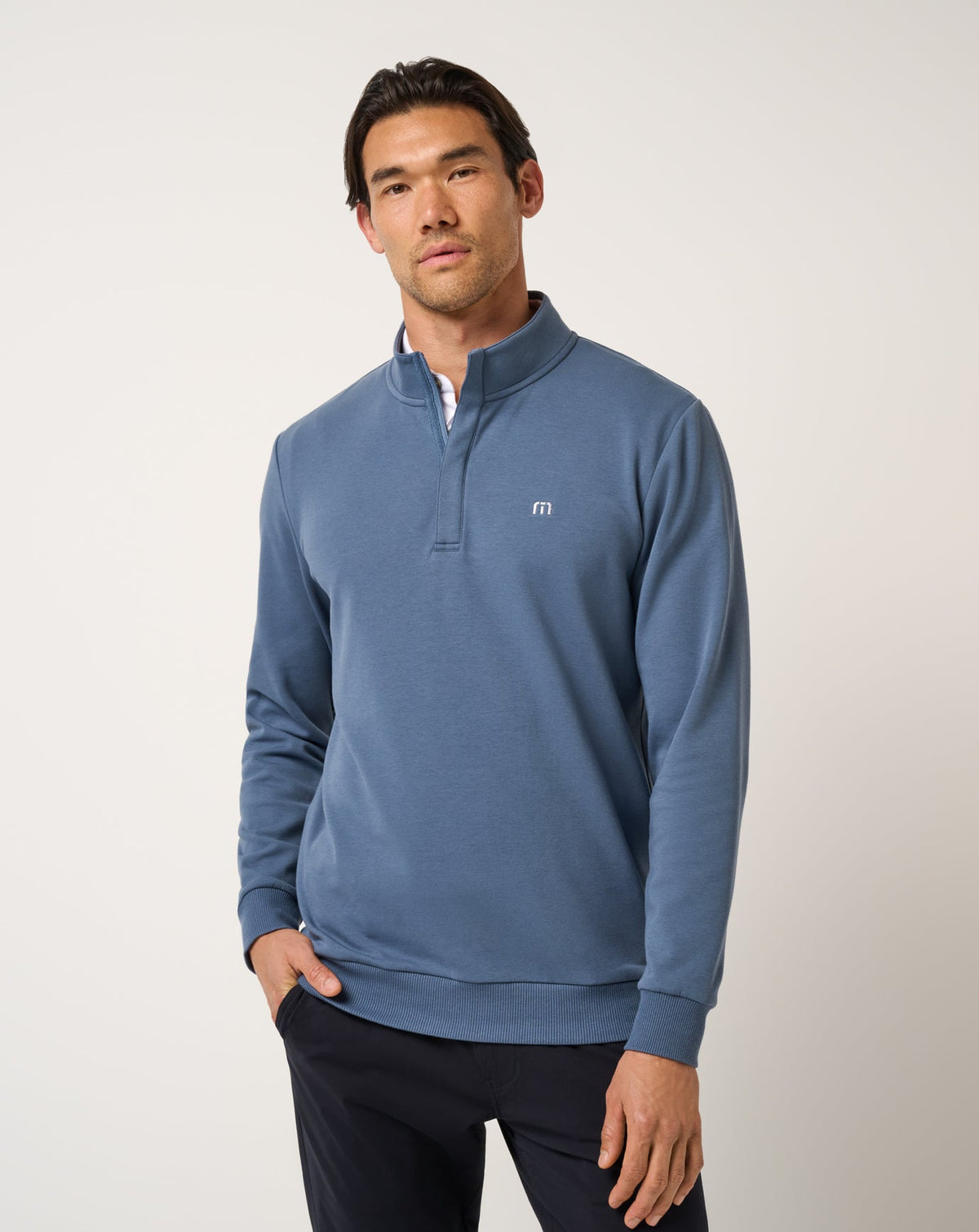 TravisMathew | Cloud Quarter Zip 2.0 - Bering Sea