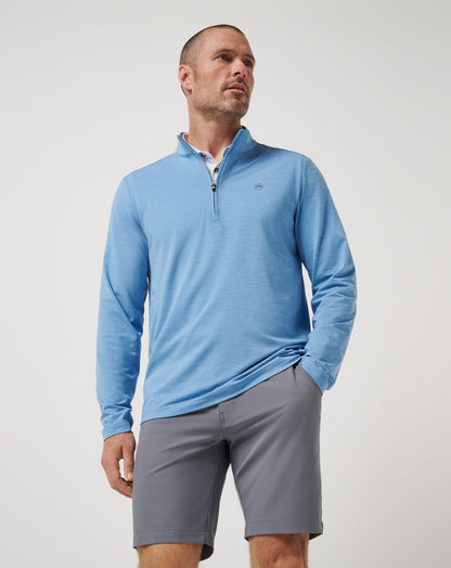 TravisMathew | Heater Pro Quarter Zip - Pacific Coast
