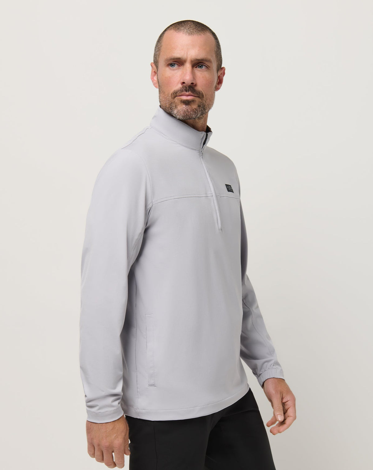 TravisMathew | Wanderlust Quarter Zip - Micro Chip