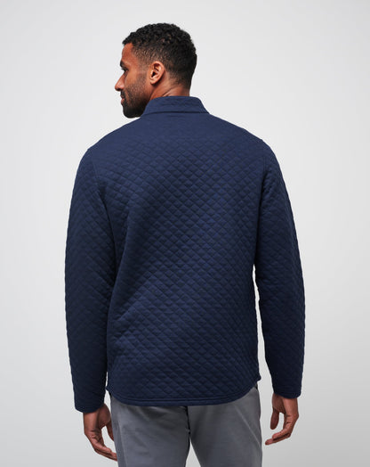 TravisMathew | Transatlantic Quarter Zip - Total Eclipse