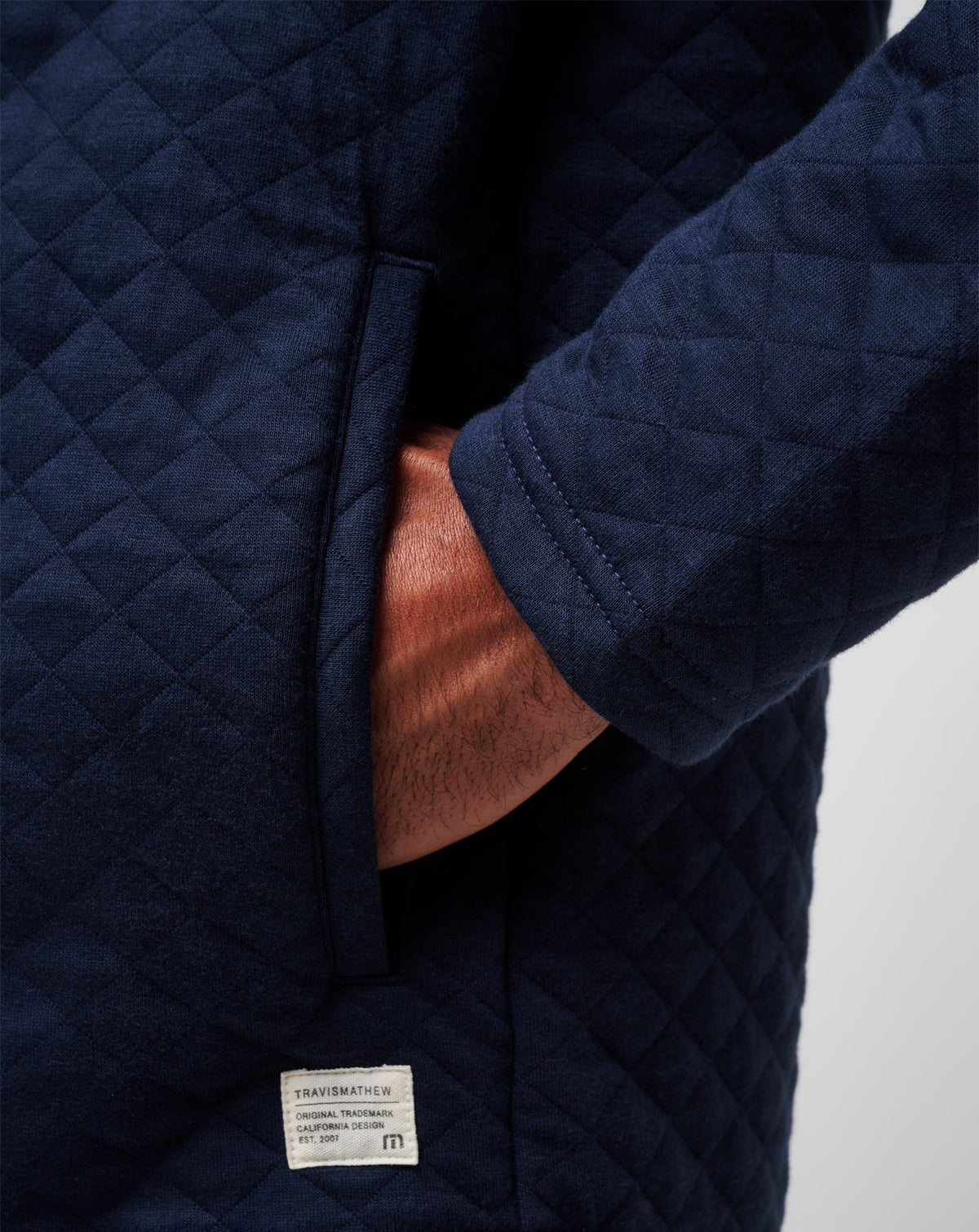 TravisMathew | Transatlantic Quarter Zip - Total Eclipse