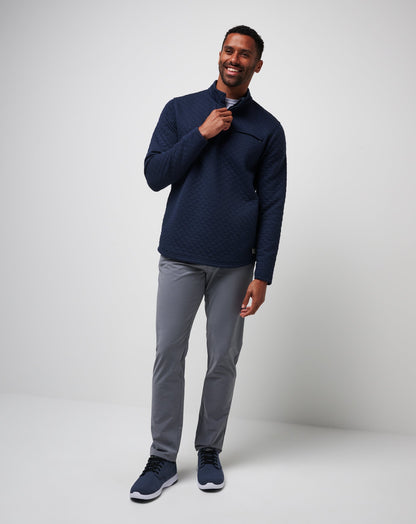 TravisMathew | Transatlantic Quarter Zip - Total Eclipse