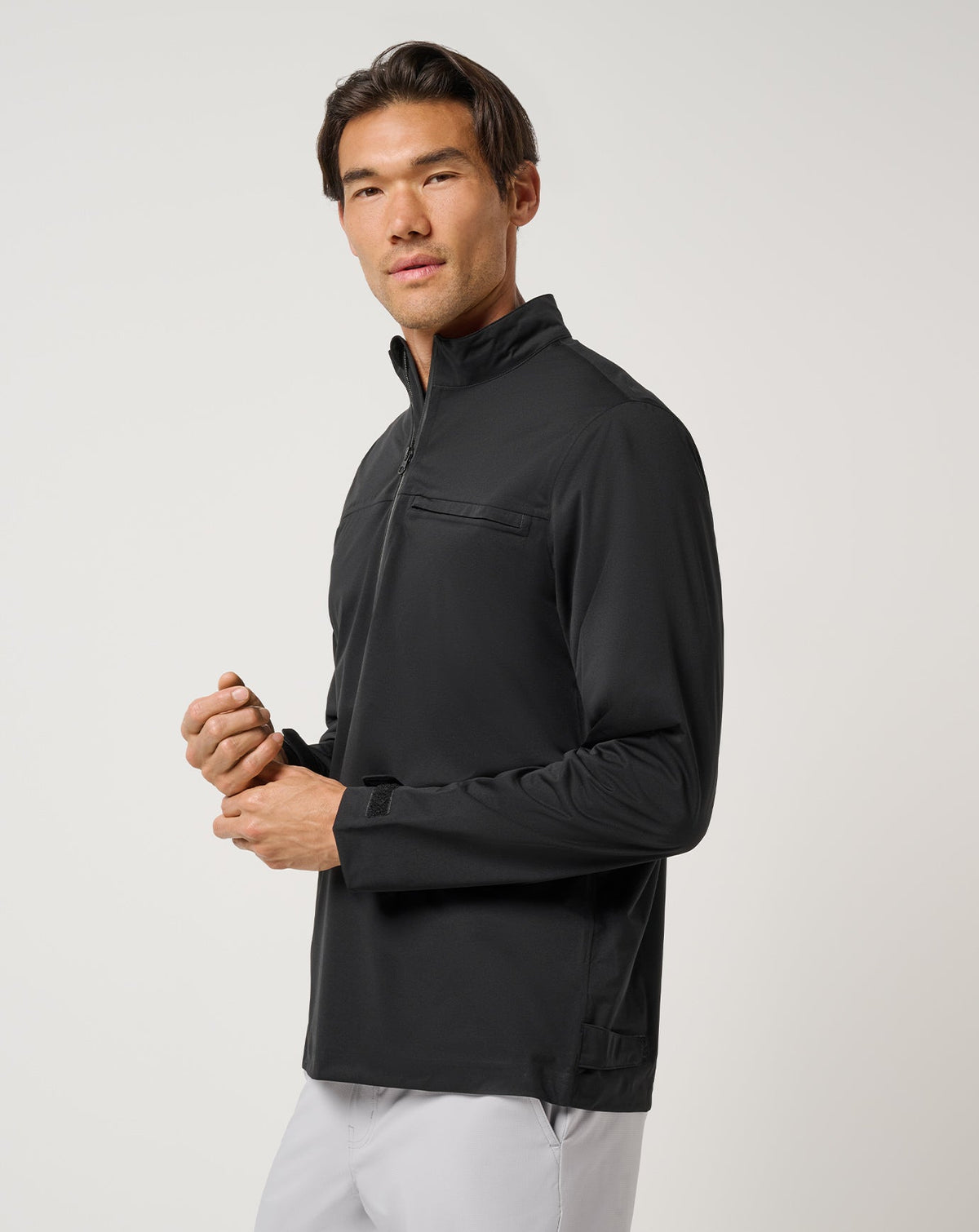 TravisMathew | On Course 2.0 Quarter Zip - Black