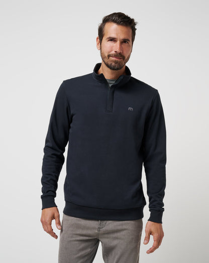 TravisMathew | Cloud Quarter Zip 2.0 - Black