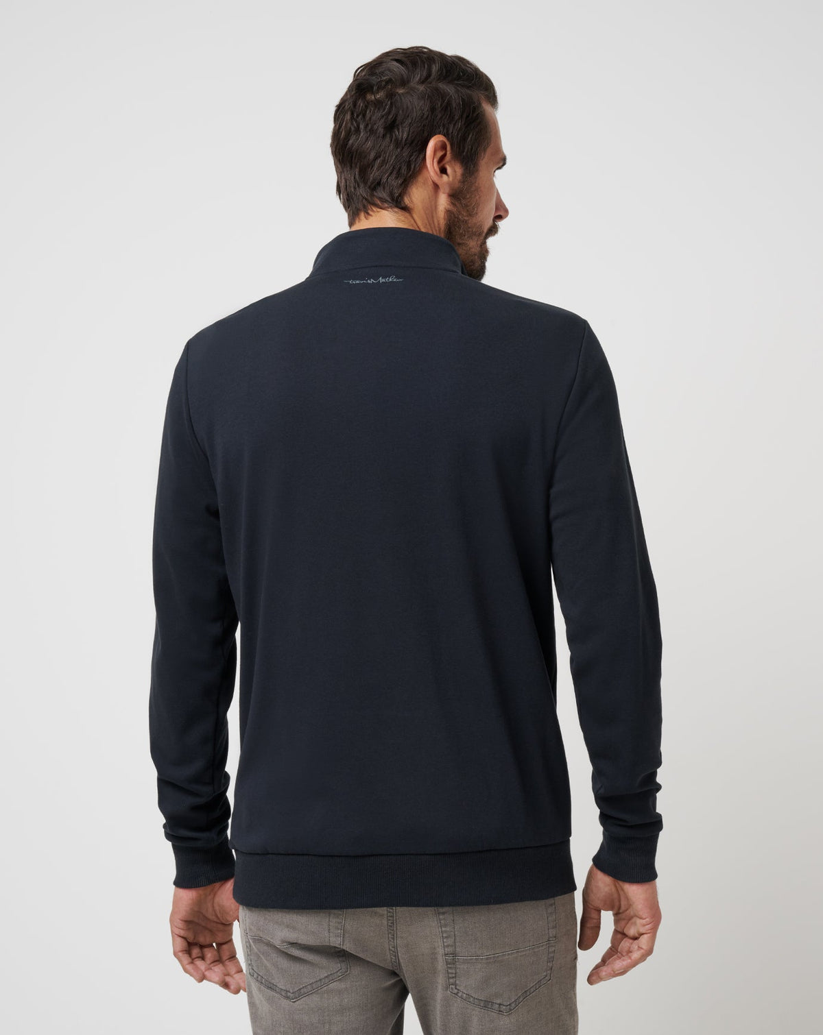 TravisMathew | Cloud Quarter Zip 2.0 - Black