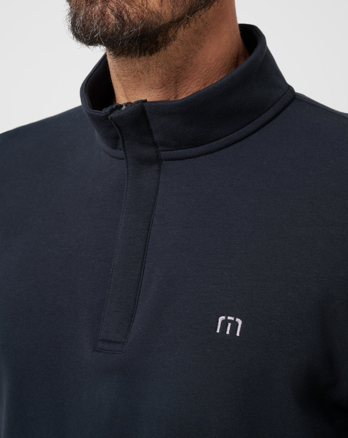 TravisMathew | Cloud Quarter Zip 2.0 - Black