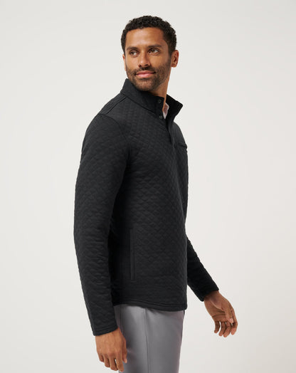 TravisMathew | Transatlantic Quarter Zip - Black