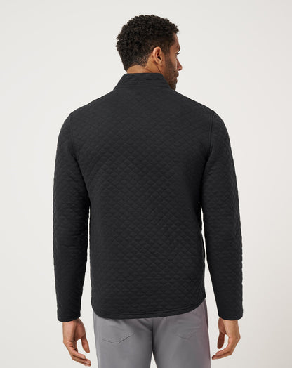TravisMathew | Transatlantic Quarter Zip - Black