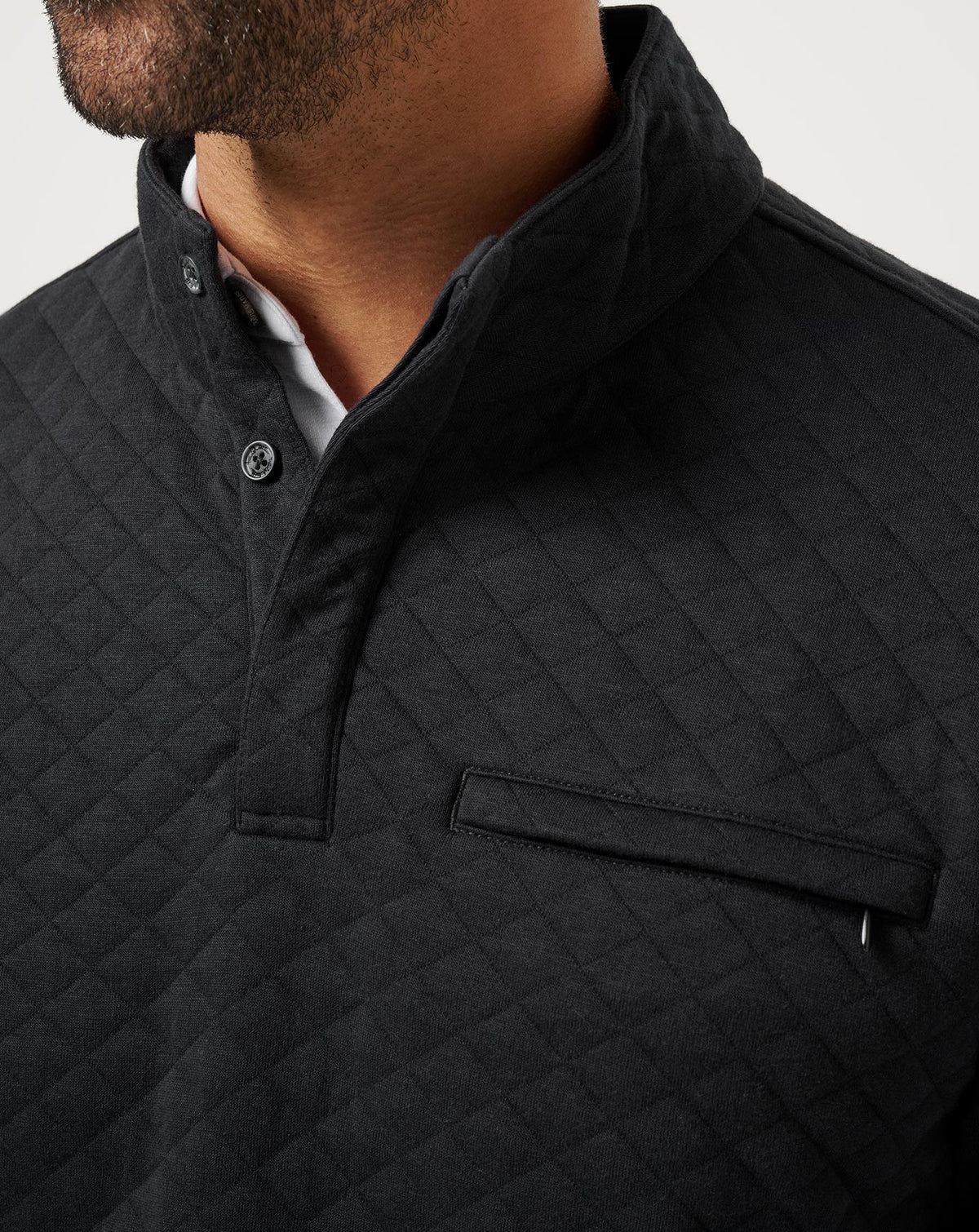 TravisMathew | Transatlantic Quarter Zip - Black
