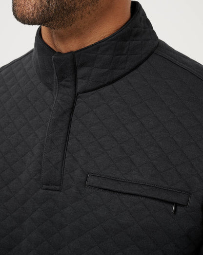 TravisMathew | Transatlantic Quarter Zip - Black