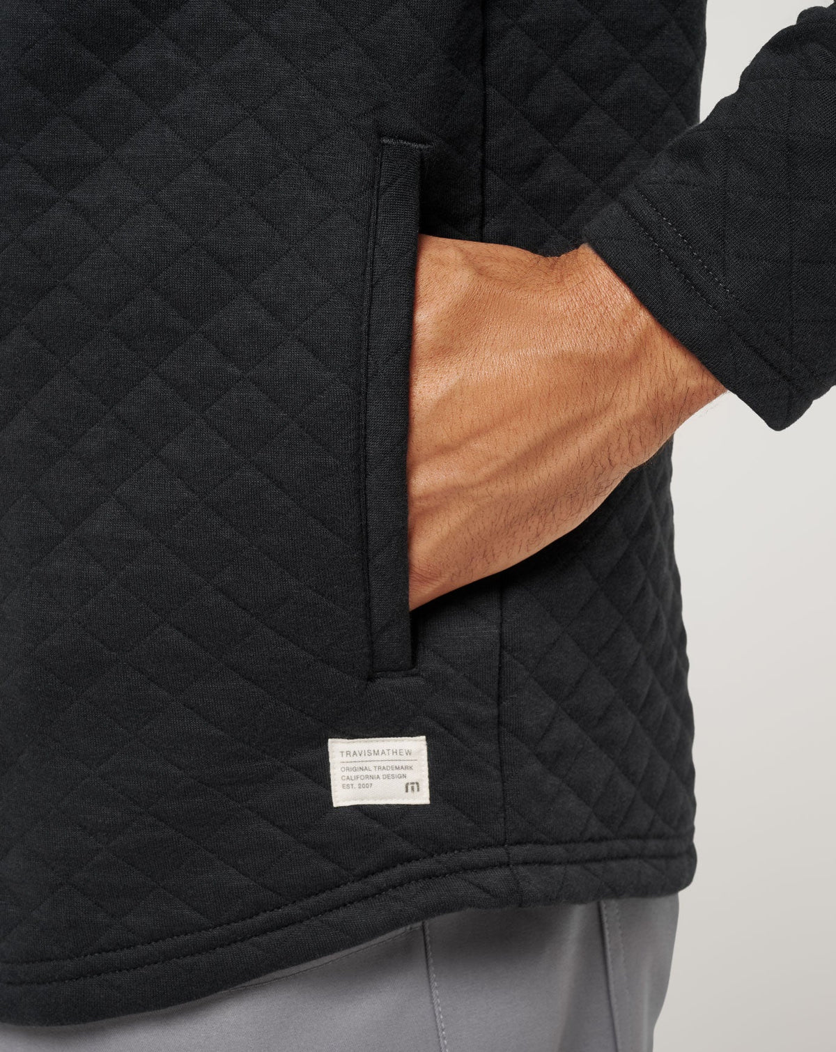 TravisMathew | Transatlantic Quarter Zip - Black
