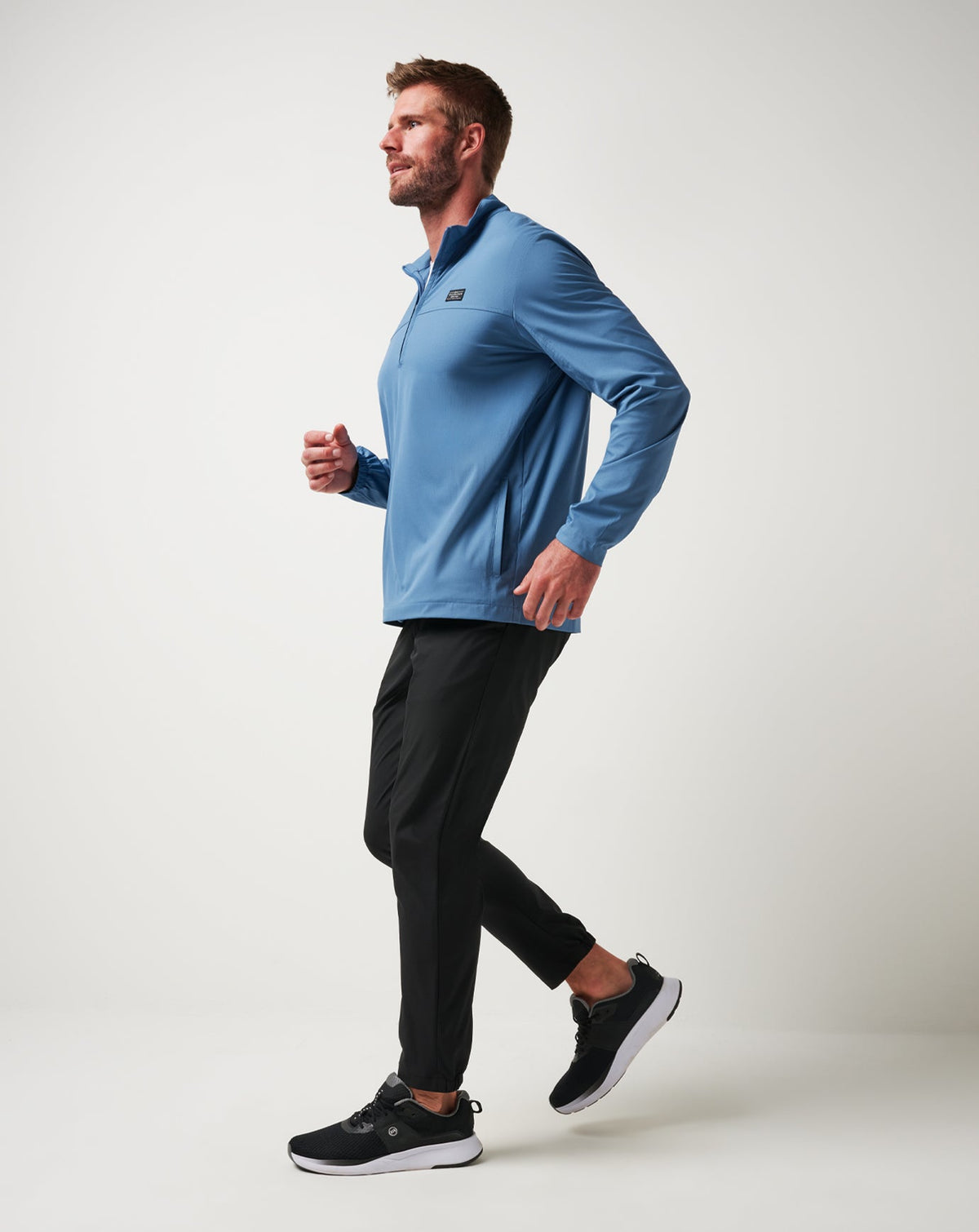 TravisMathew | Wanderlust Quarter Zip - Copen Blue