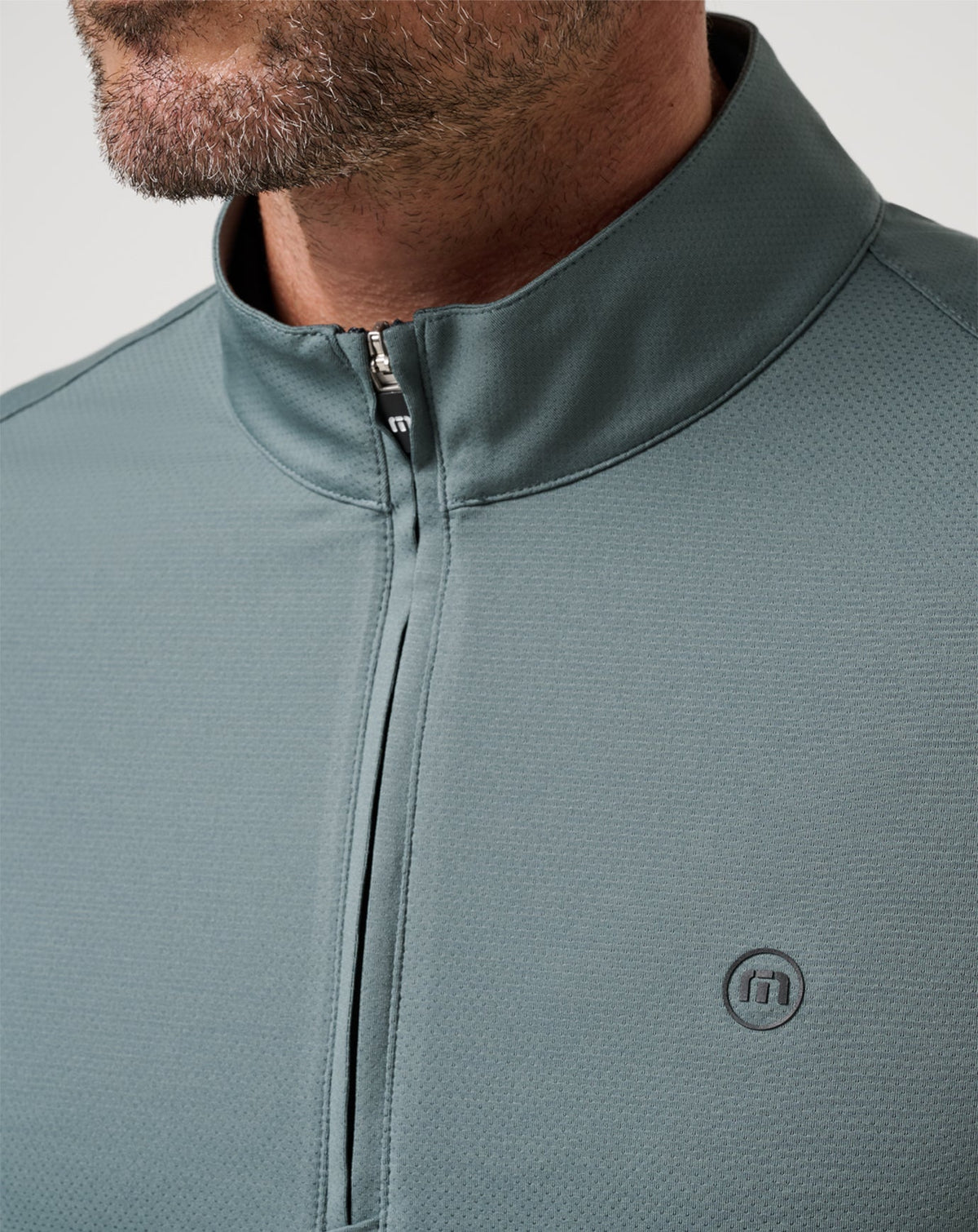 TravisMathew | Heater Pro Quarter Zip - Balsam Green