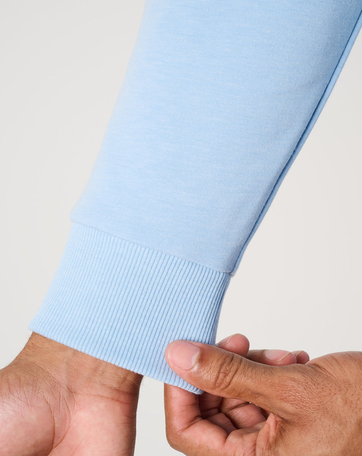 TravisMathew | Cloud Quarter Zip 2.0 - Heather Powder Blue