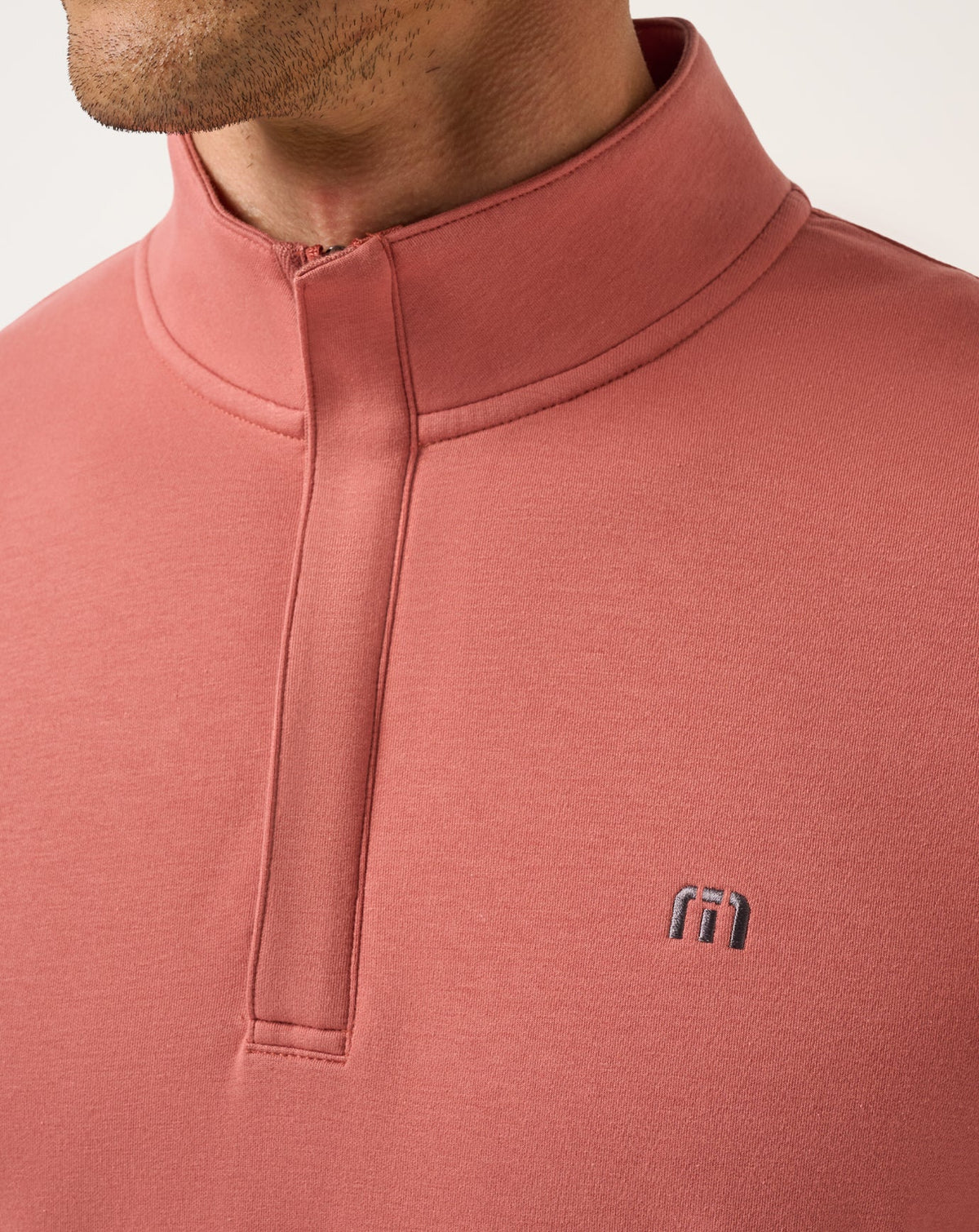 TravisMathew | Cloud Quarter Zip 2.0 - Brick Dust