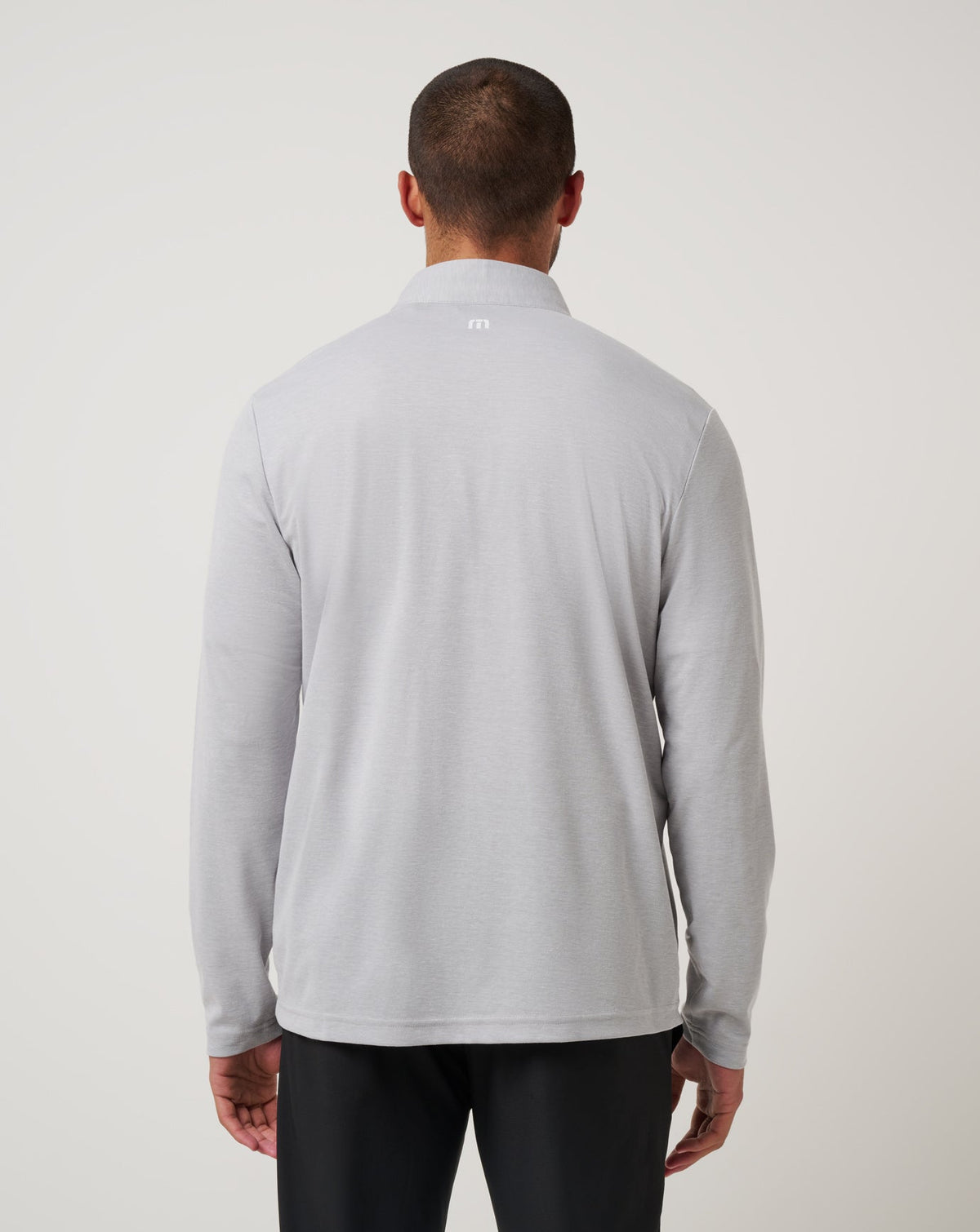 TravisMathew | San Francisco Giants Time To Tailgate Quarter Zip - Heather Grey