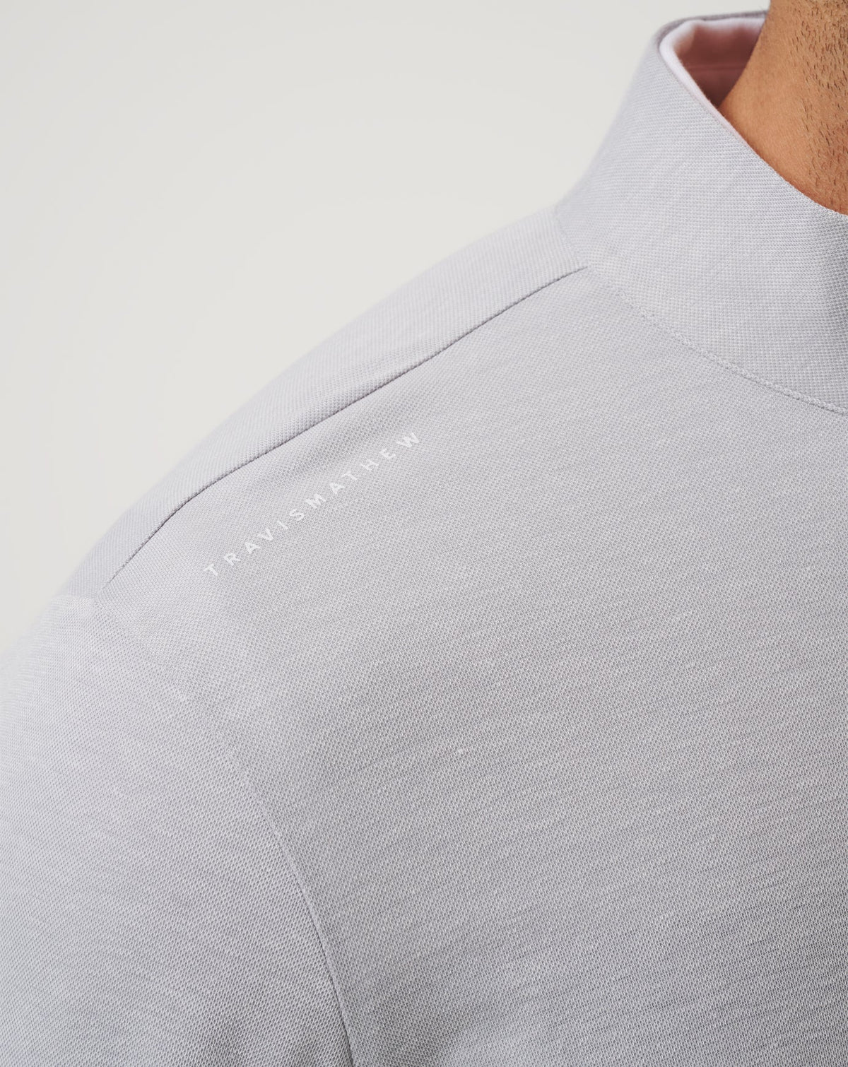 TravisMathew | San Francisco Giants Time To Tailgate Quarter Zip - Heather Grey